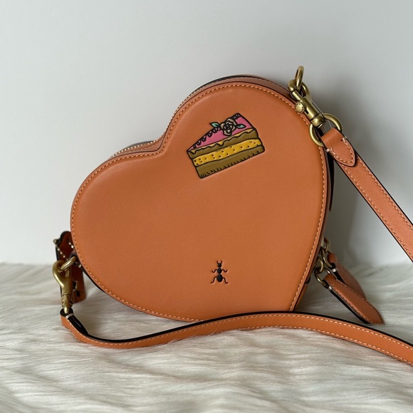 NWT💃Coach Coach X Observed By Us Heart Crossbody Bag - Picture 4 of 15